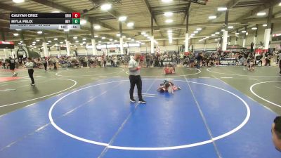 50 lbs Rr Rnd 3 - Caliyah Cruz, Grindhouse WC vs Myla Felix, Rby Wc