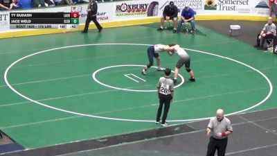 172 lbs Consi Of 16 #2 - Ty Dudash, Laurel vs Jace Weld, Glendale
