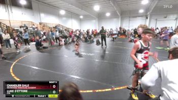90 lbs Round 1 - Luke D`Ettore, C2X vs Chandler Dale, Roundtree Wrestling Academy