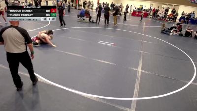 12U - 117 lbs 3rd Place Match - Hudson Braden, North Branch Wrestling vs Tucker Parpart, Summit Wrestling Academy