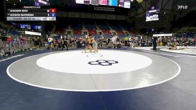 215 lbs Champ. Rd Of 16 - Joaquin Ruiz, UT vs Jaxson Mathenia, IL