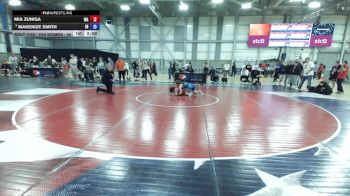 U20 Women - 50 lbs Cons. Round 5 - Mia Zuniga, WA vs Makenize Smith, IN