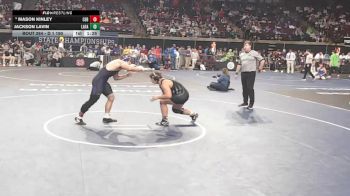 D 1 190 lbs Champ. Round 2 - Mason Kinley, C.E. Byrd vs Jackson Lavin, Lafayette