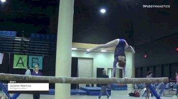 Jocelyn Warnica - Beam, Michigan Academy - 2020 Tampa Bay Turner's Invitational