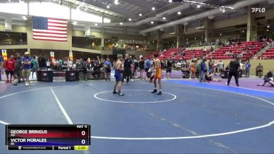 110 lbs Cons. Semi - Victor Morales, OK vs George Bringus, MO