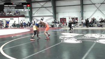 141 lbs Round Of 16 - Owen Woolcott, Coast Guard vs Geddiel Lopez, Western New England