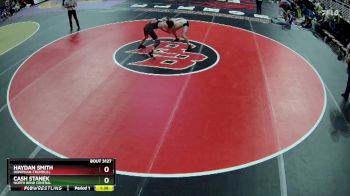 Quarterfinal - Cash Stanek, North Bend Central vs Haydan Smith, Doniphan-Trumbull