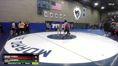 144 lbs Champ. Round 2 - Levi Landeros, Monache vs Brody Steele, Rio Vista