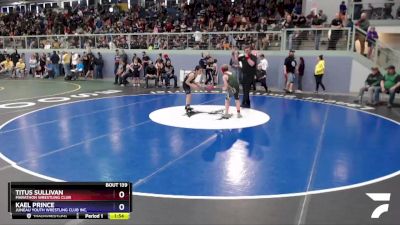 93 lbs Round 1 - Kael Prince, Juneau Youth Wrestling Club Inc. vs Titus Sullivan, Marathon Wrestling Club