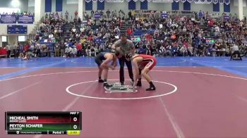 144 lbs Champ. Round 2 - Peyton Schafer, Elmwood vs Micheal Smith, Bishop Luers