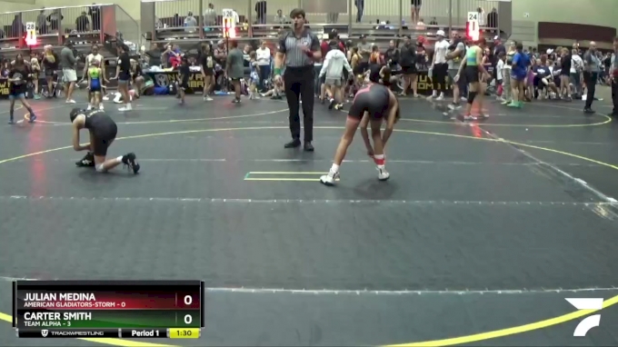 85 lbs Quarterfinals (8 Team) - Julian Medina, American Gladiators ...