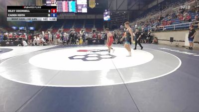 157 lbs Cons. Sub-rd Of 32 - Riley ODonnell, IA vs Caden Keith, CA