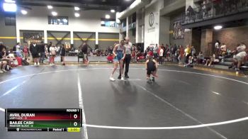 106 lbs Round 1 (6 Team) - Avril Duran, Lady Luck vs Bailee Cash, Missouri Black