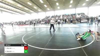 101 lbs Rr Rnd 1 - Trinity Warner, Gladiator WC vs Vanessa Ramos, Albuquerque High