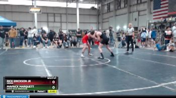 132 lbs Cons. Round 5 - Rick Erickson Jr, Weiser vs Mavrick Marquett, Idaho Gold Wrestling