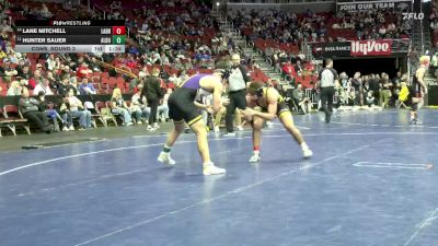 1A-165 lbs Cons. Round 3 - Hunter Sauer, Alburnett vs Lane Mitchell, Lawton-Bronson