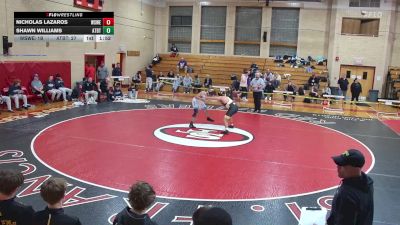 190 lbs Day 1 (round 4) - Nicholas Lazaros, West Seneca W/E vs Shawn Williams, Attica-Batavia