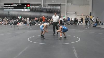 76 lbs Round 4 (6 Team) - Ryan Bassiri, Capital City WC vs Gabe Anceravage, Scuffle Misfits