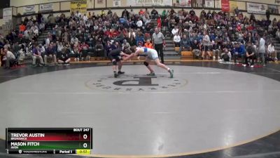 138 lbs Cons. Round 2 - Trevor Austin, Brunswick vs Mason Fitch, Avon