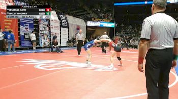 120 Class 1 lbs Cons. Round 1 - Haley Brooks, Holden vs Braylee Farr, Marshall