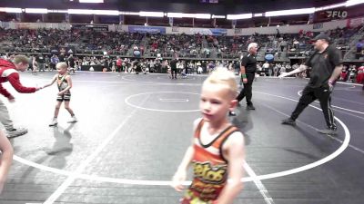 40 lbs Consi Of 8 #2 - Mason Reynolds-Nasello, Alton Little Redbirds WC vs Miles Sanders, Sallisaw Takedown Club