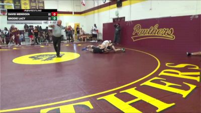 141 lbs Champ. Round 1 - David Mendoza, Delta College vs Brodie Lacy, Shasta College