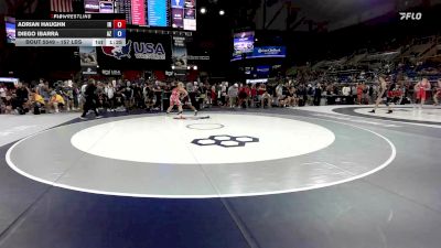 157 lbs Champ. Rd Of 128 - Adrian Haughn, IN vs Diego Ibarra, AZ