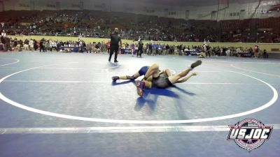 119 lbs Consi Of 8 #1 - Joesph Lovelady, Noble Takedown Club vs Lane Padgett, Team Tulsa Wrestling Club