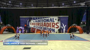 Harlandale High School - Indians [2025 Novice Varsity Performance Day 1] 2025 NCA South Texas Regional