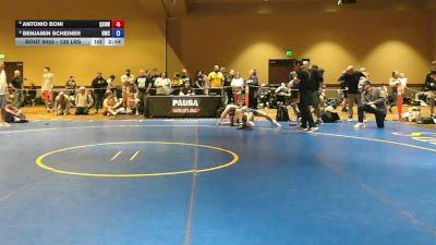 138 lbs Champ. Rd Of 16 - Antonio Boni, Quest School Of Wrestling vs Benjamin Scheiner, Headhunters Wrestling Club