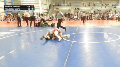 100 lbs Rr Rnd 3 - Madison Leonard, Slam Factory Girls - HSG vs Francesca Gusfa, THE U - HSG