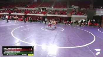 150 lbs 2nd Wrestleback And Semi-finals(16 Team) - Will Deutschlander, Austin Lake Travis vs Vincent Echavarry, Katy Cinco Ranch