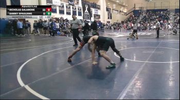 133 lbs Quarterfinal - Nicholas Salamone, Easton vs Sammy Spaulding, Camden Catholic