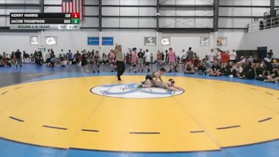 90 lbs Round 4 (6 Team) - Jacob Thompson, DARKHORSE vs Kerry Harris, SOUTH AUGUSTA WRESTLING