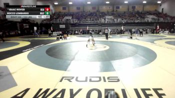 120 lbs Round Of 16 - Isaac Novod, Belmont Hill vs Rocco Lombardo, Malvern