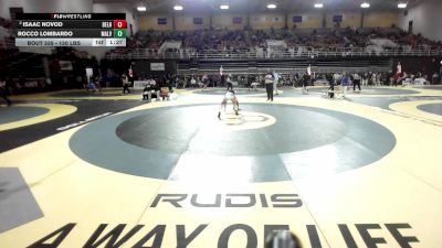 120 lbs Round Of 16 - Isaac Novod, Belmont Hill vs Rocco Lombardo, Malvern