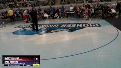 84 lbs 1st Place Match - Cael Gesford, Chugach Eagles Wrestling Club vs Avery Mullins, Pioneer Grappling Academy