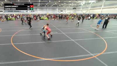 100 lbs Champ. Round 1 - Landon Burkett, Unattached vs Carter Jones, Unattached