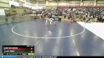 145 lbs Champ. Round 2 - Luke Van Orden, NV vs Tyler Jones, ID