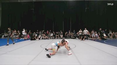 92 lbs Round 3 (6 Team) - Steven Becker, Iron Horse Blue vs JJ Haddock, Dirty Jersey