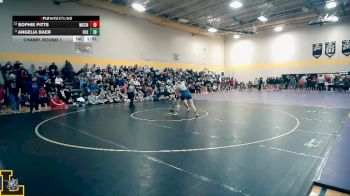 155 lbs Champ. Round 1 - Angelia Baer, Fox vs Sophie Pitts, McCluer North