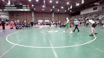 190 lbs 3rd Place Match - Chase Kivett, Neosho vs Deacon Moran, Ft. Zumwalt North
