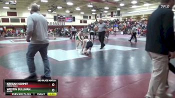 JV-8 lbs 3rd Place Match - Westin Sullivan, Osage vs Keegan Schmit, Cedar Falls