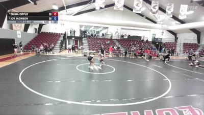 138 lbs Semifinal - Joy Jackson, Schreiner University vs Emma Coyle, Schreiner University