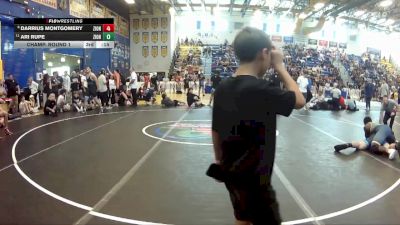 215 lbs Champ. Round 1 - Caleb Gaskin, Camden County Outsiders vs Elijah Willis, Anclote High School