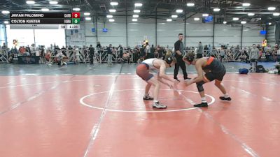 140 lbs Round 4 (2:15pm Saturday) - Colton Kueter, Iowa Black vs Javian Palomino, Cali Red