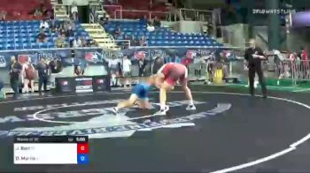 160 lbs Round Of 32 - Joshua Barr, Michigan vs Dakota Morris, New Jersey