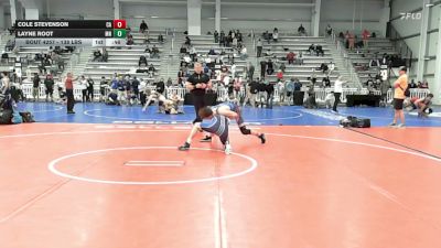 138 lbs Consi Of 64 #1 - Cole Stevenson, CA vs Layne Root, MN