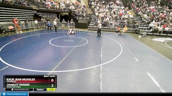 4A 125 lbs Cons. Round 3 - Charley Parker, Mountain Crest vs Kacie Jean Nicholes, Stansbury