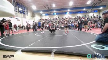 73 lbs Quarterfinal - Hayden Wenetshlager, Salina Wrestling Club vs Cain Howeth, Barnsdall Youth Wrestling